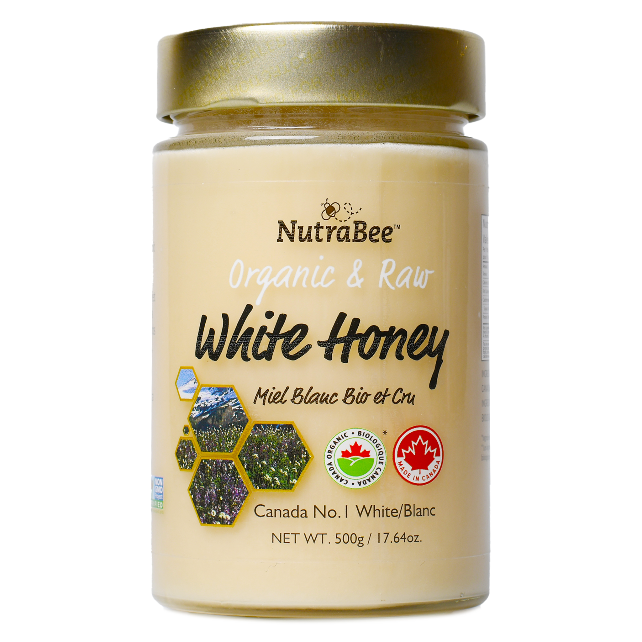 Organic White Honey 500g